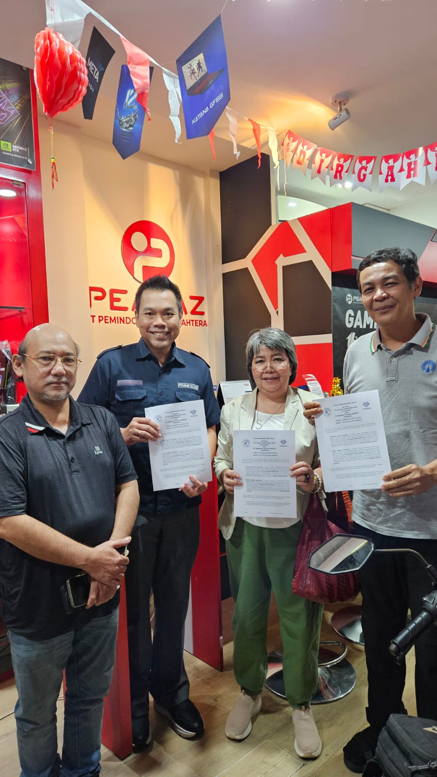 Penandatanganan MoU antara Djasanet dan Pemindo